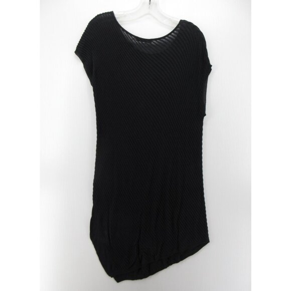 Alice Olivia Dress Medium Cashmere Blend Minimalist Asymmetrical Hem - Picture 6 of 10